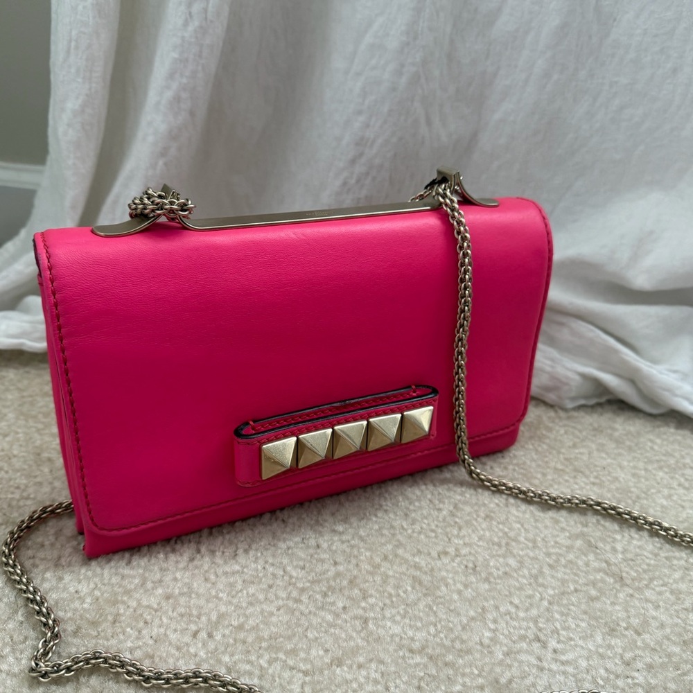 Studded Valentino Bag with Chain Strap